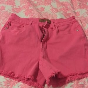 Pink Women's Shorts Size L